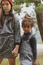 Load image into Gallery viewer, Farren &amp; Me Oversized Turtleneck Sweatshirt - Navy Liberty Print