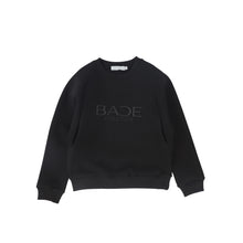 Load image into Gallery viewer, Bace Collection Tonal Printed Sweatshirt - Black