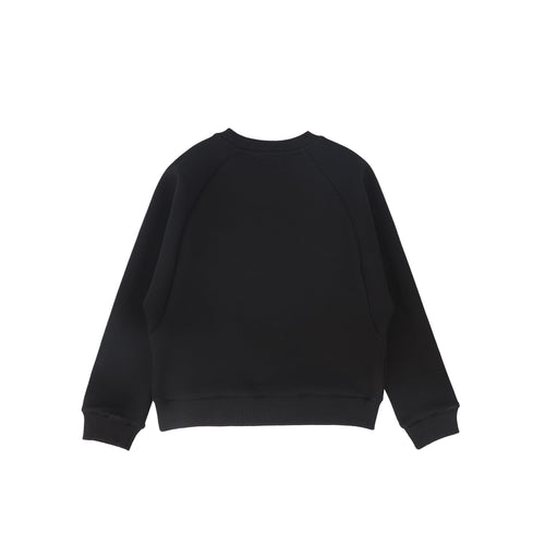 Bace Collection Tonal Printed Sweatshirt - Black