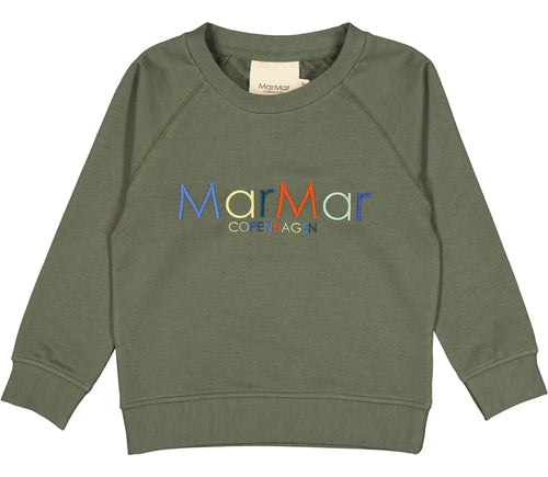 Marmar Brushed Jersey Sweatshirt - Hunter