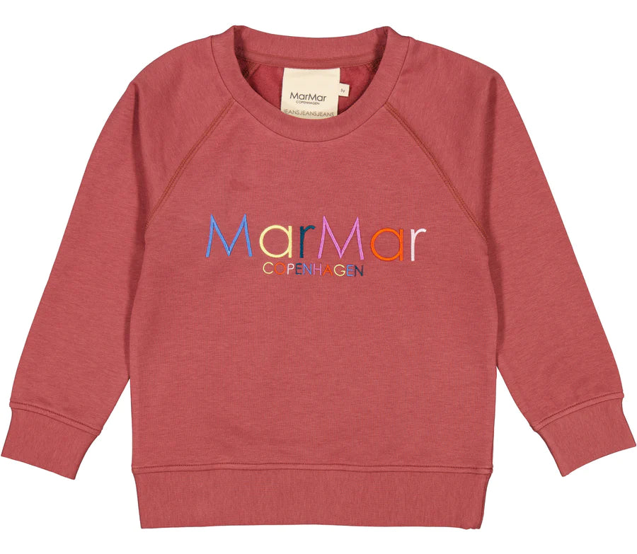 Marmar Brushed Jersey Sweatshirt - Berry Blend