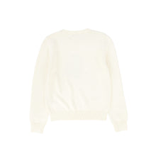 Load image into Gallery viewer, Bamboo Knit Crest Sweater - Ivory