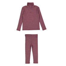 Load image into Gallery viewer, Ladida Layette Maroon Marled Set