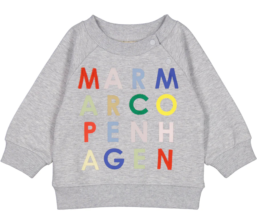 Marmar Multicol Letters Sweatshirt