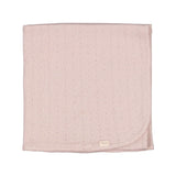 Marmar Modal Pointelle Alida Baby Blanket - Faded Rose