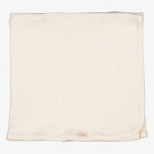 Load image into Gallery viewer, Marmar Modal Pointelle Alida Baby Blanket - Flour White