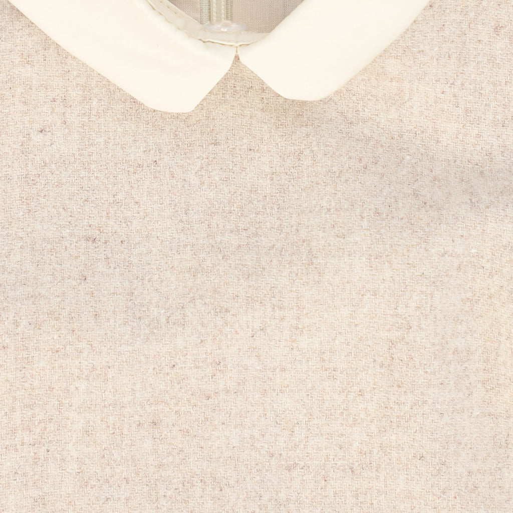 Bace Wool Collar Jumper - Oatmeal