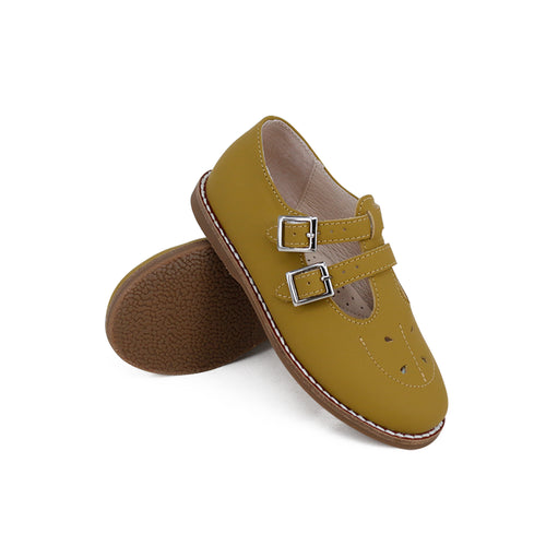 Camille Shoes Clunky Estella - Mustard