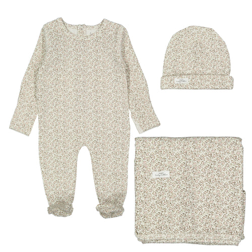 Lovely Littles - The Printed 3PC Set - Paige Pink