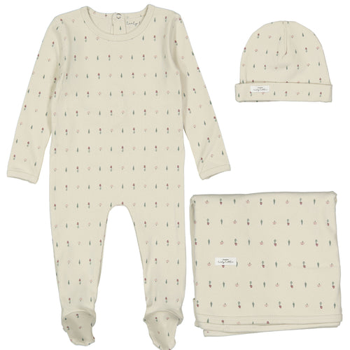 Lovely Littles - The Printed 3PC Set - Abby Pink