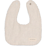 Cotton Little Things Bib - Vichy Coral