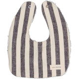 Cotton Little Things Bib - Wide Stripes