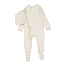Load image into Gallery viewer, Ladida Pink Tiny Bud Wrap Footie &amp; Hat Set