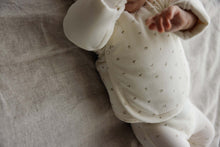 Load image into Gallery viewer, Lilette Bitsy Floral Footie And Hat - Cream/Oat
