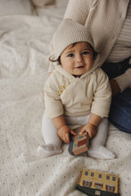 Load image into Gallery viewer, Mema Knits Corduroy Jacket &amp; Knitted Beanie - Winter White
