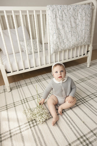 Lilette Chunky Knit Shrug - Light Blue