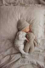 Load image into Gallery viewer, Lilette Tartan Print Footie And Hat - Oat