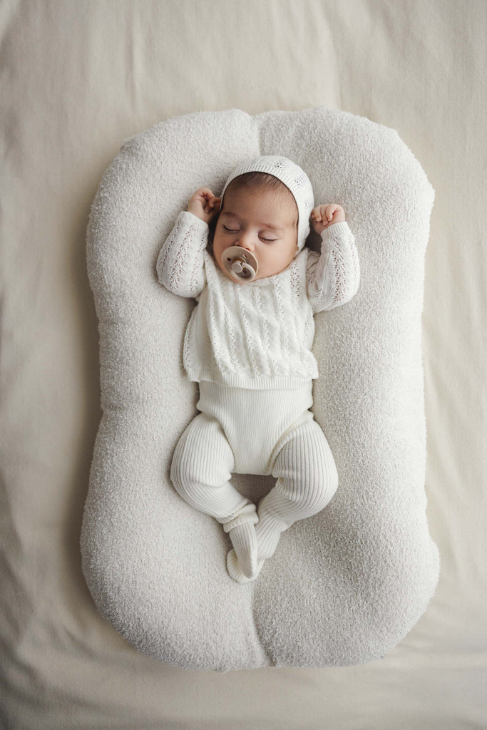 Lilette Crochet Bris Set - Winter White