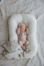 Load image into Gallery viewer, Lilette Cherry Blossom Footie And Hat - Pale Pink