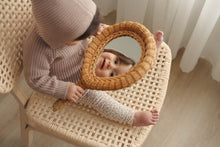 Load image into Gallery viewer, Lil Legs Chunky Knit Jacket + Beanie Mauve