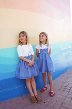 Load image into Gallery viewer, Calla Lili Nautical Skirt - Blue Denim