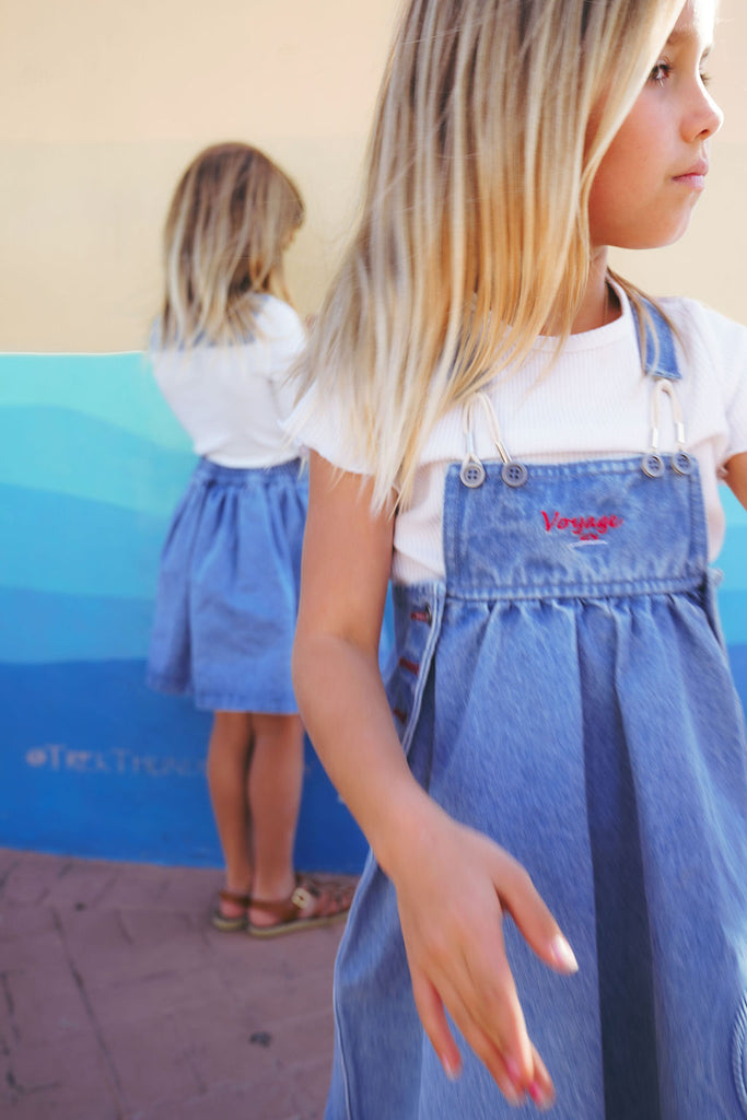 Calla Lili Nautical Jumper - Blue Denim