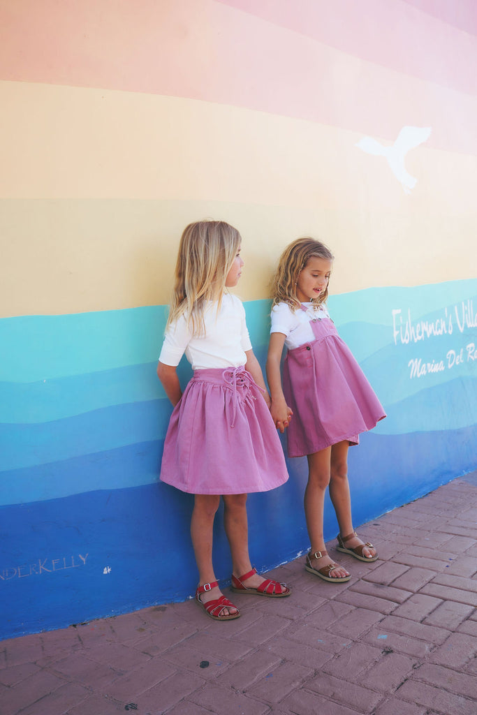 Calla Lili Nautical Skirt - Pink