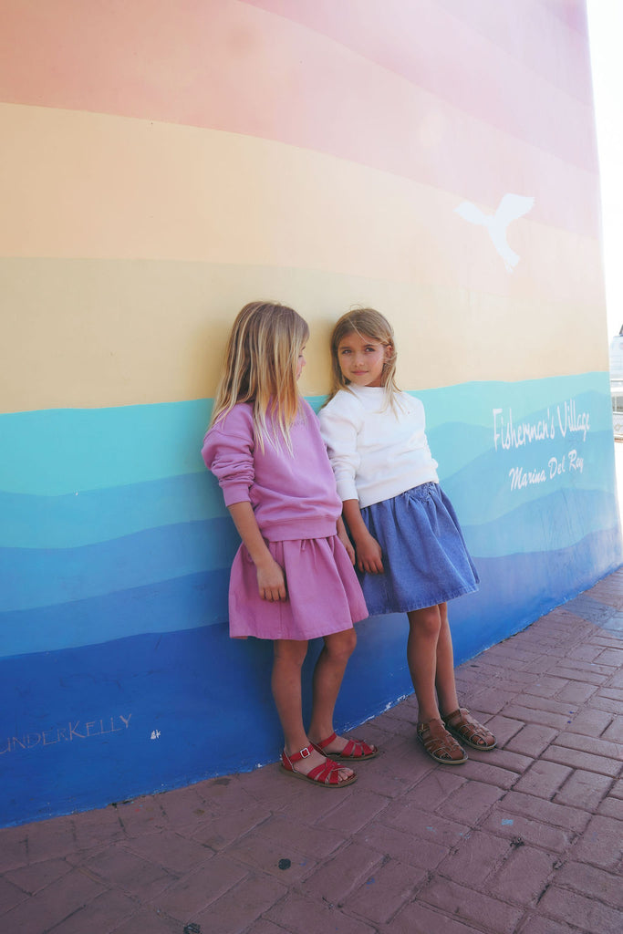 Calla Lili Nautical Skirt - Pink