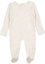 Load image into Gallery viewer, Lovely Littles Printed Footie - Pink Bow