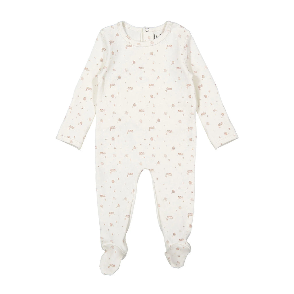 Ladida Ribbed Park Footie - Caramel