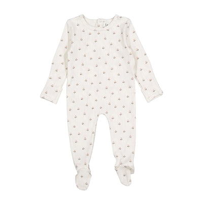 Ladida Vintage Footie - Rose