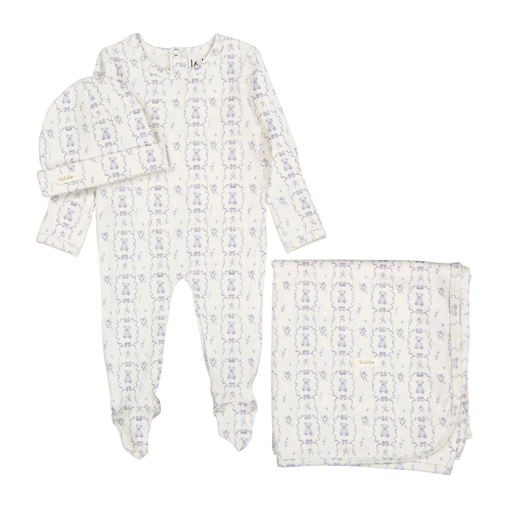 Ladida Teddy Layette Set - Blue