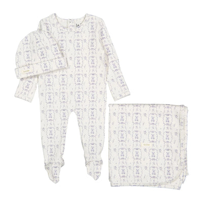 Ladida Teddy Layette Set - Blue