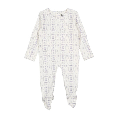 Ladida Teddy Footie - Blue