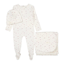 Load image into Gallery viewer, Ladida Ribbed Park Layette Set - Rosewood
