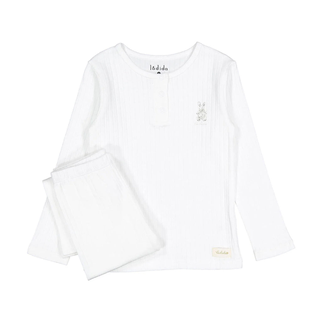 Ladida Cotton Bunny Pajamas - Sand