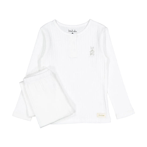 Ladida Cotton Bunny Pajamas - Sand