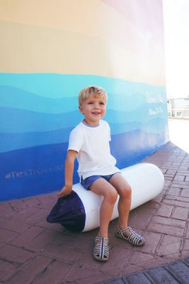 Calla Lili T-shirt With Embossed Emblem