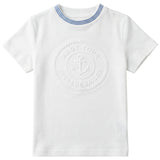 Calla Lili T-shirt With Embossed Emblem