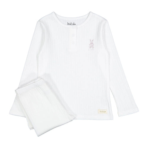 Ladida Cotton Bunny Pajamas - Rose