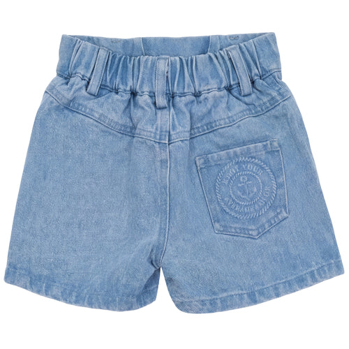 Calla Lili Boys Nautical Bermudas - Denim Blue