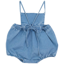 Load image into Gallery viewer, Calla Lili Girls Nautical Romper - Denim Blue