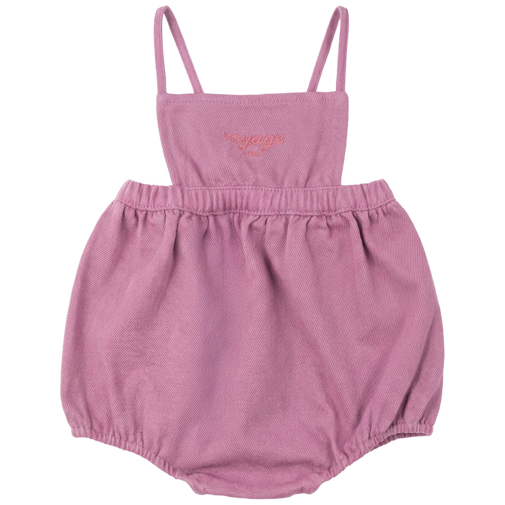 Calla Lili Girls Nautical Romper - Pink