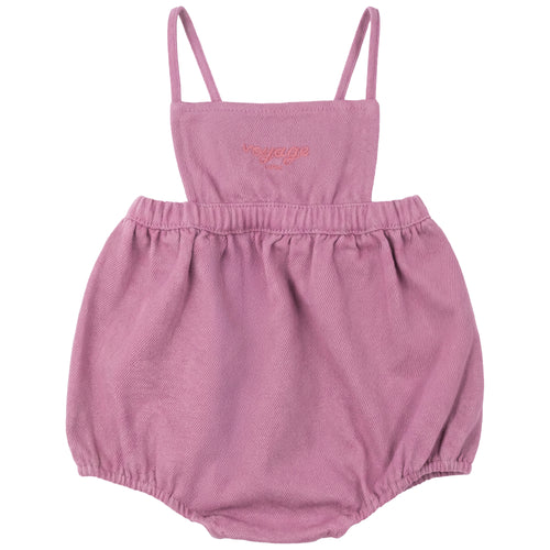 Calla Lili Girls Nautical Romper - Pink