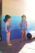 Load image into Gallery viewer, Calla Lili Boys Nautical Romper - Denim Blue