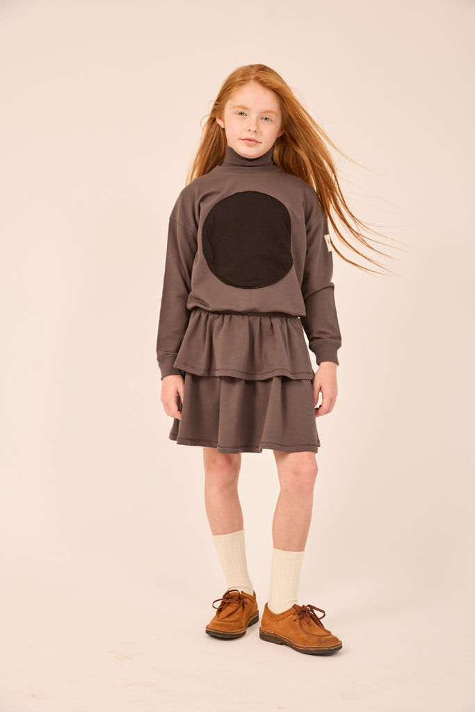 Heven Because It's Heven Tiered Skirt - Grey (H83)