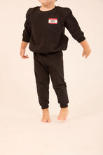 Load image into Gallery viewer, Heven Hello Toddler Set - Black (H73)