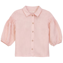 Load image into Gallery viewer, Calla Lili Linen Girls Top And Skirt Set - Pink