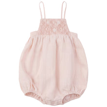 Load image into Gallery viewer, Calla Lili Baby Girl Linen Romper - Pink