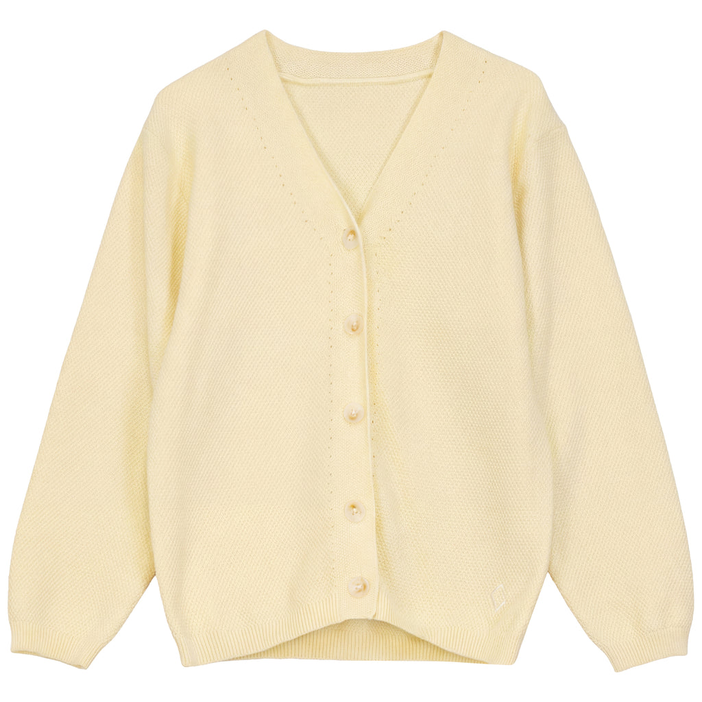 Calla Lili Knit Cardigan - Yellow